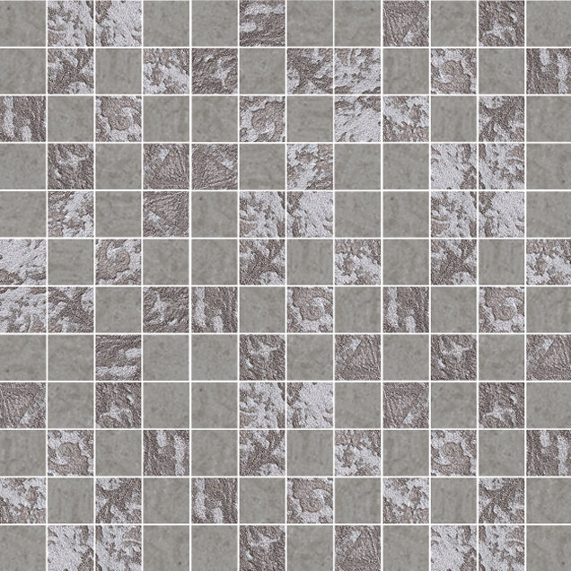 Мозаїка (30x30) VMS303Y48 INTRECCIO SMALL GREY - Luci di Venezia з колекції Luci di Venezia Decoratori Bassanesi