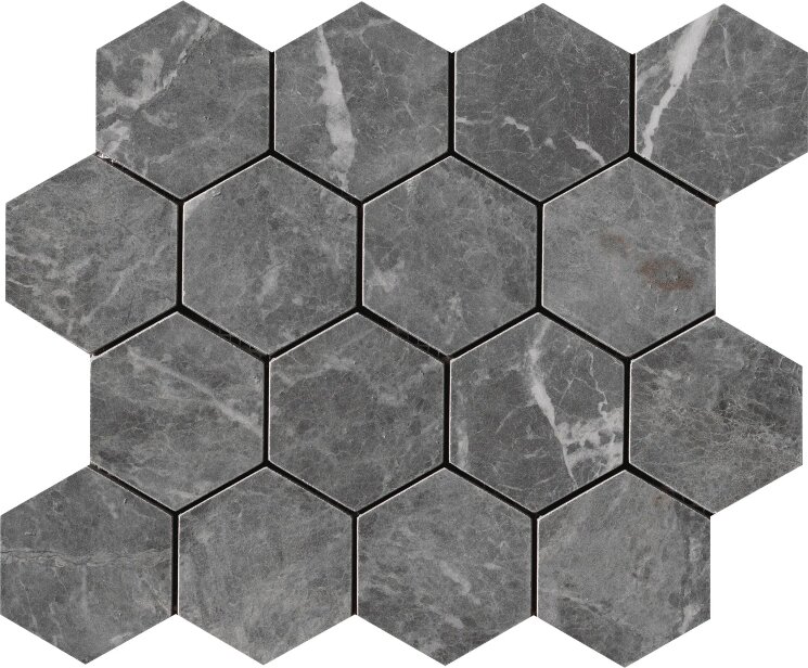 Мозаїка 25x30 1005532 Mos.Esag.St.Laur.Ret Isla Tiles Selezione Marmi з колекції Selezione Marmi Isla Tiles
