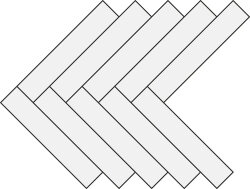 Мозаїка Mosaico Arrow Greige - 20x40 Mn Mn