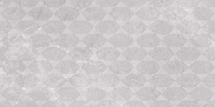 Плитка Efeso Dec Light Grey 60x120 Rc з колекції Efeso Azuvi