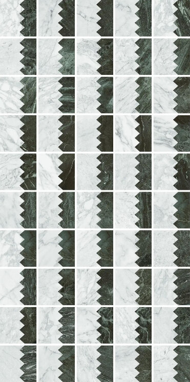 Плитка Comb White Green - 18.6x18.6 4101197 Dandy з колекції Dandy 41ZERO42