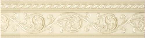 Бордюр Moldura Yara Crema 4x15 Caprichosa Carmen з колекції Caprichosa Carmen