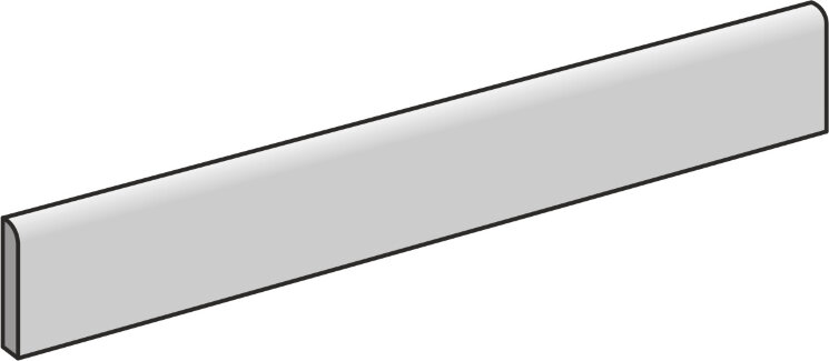 Плінтус 7,5x60 Soft Batt. Cendre Rt - Soft - 541372 з колекції Soft Ricchetti Плінтус 7,5x60 Soft Batt. Cendre Rt - Soft - 541372 з колекції Soft Ricchetti