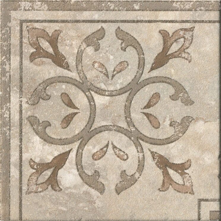 Декор (20x20) 59547 Regis Ang. Glitter Bei - Regis з колекції Regis Cerdomus