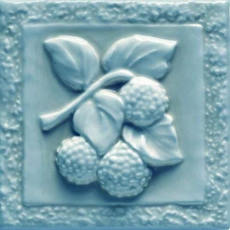 Декор Blackberry Genziana 13x13 Essenze Ceramiche Grazia з колекції Essenze Ceramiche Grazia