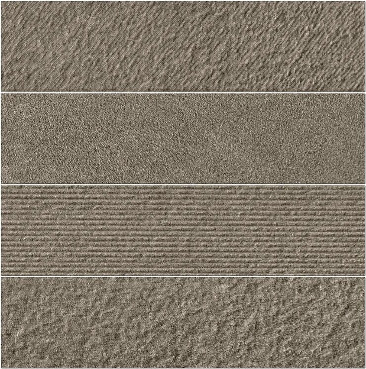 Плитка 15x60 1005661 Strut.Mix Marron Isla Tiles Pietra Mediterranea з колекції Pietra Mediterranea Isla Tiles