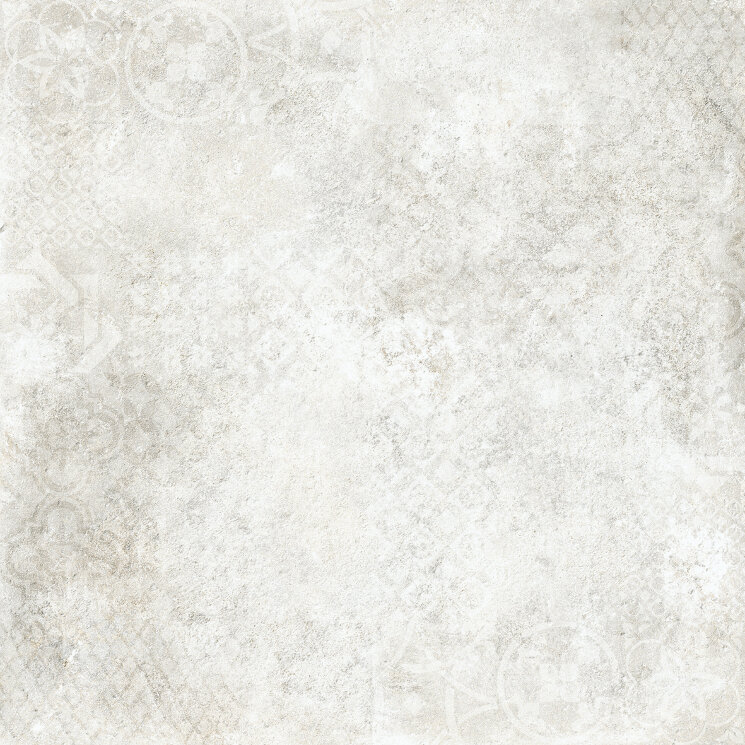 Плитка 61,0x61,0 Meteora Decoro Bianco R - Meteora - L3T4 з колекції Meteora Tuscania