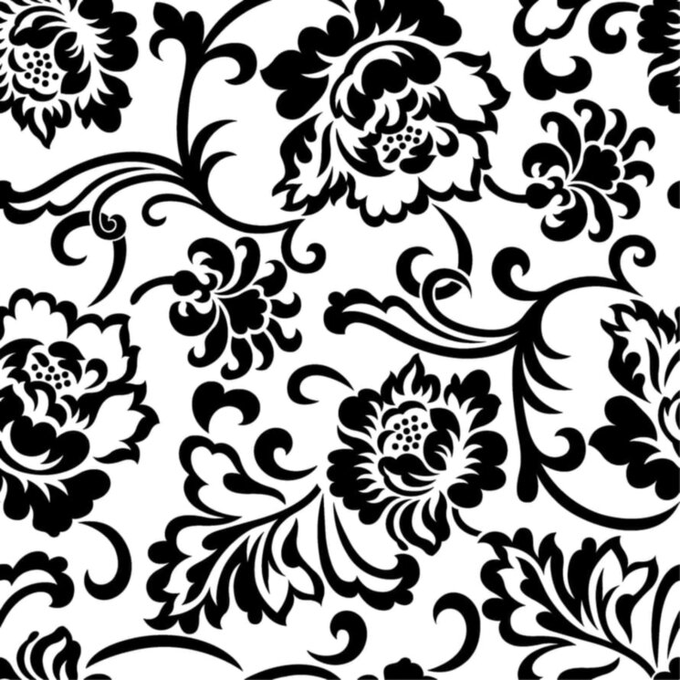 Декор Nero Dec D6 12.5x12.5 Colibri Vallelunga з колекції Colibri Vallelunga