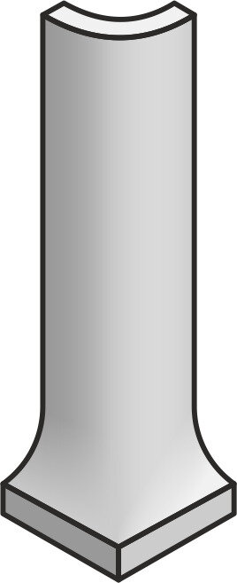 Куточок 3x10 Outside Corner Dark Carneol - Pro Architectura - 2074 PN93 0 з колекції Pro Architectura Villeroy Boch