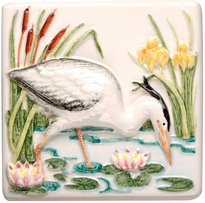 Декор Heron Clematis 10x10 La Belle Original Style з колекції La Belle Original Style