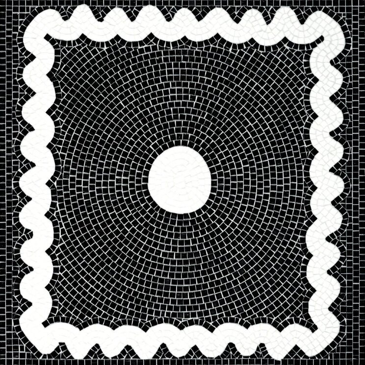 Мозаїка (60x60) Halo-Halo 9 - Decori in Tecnica Artistica з колекції Decori in Tecnica Artistica Bisazza