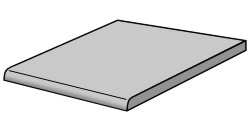 Сходинка (59.55x59.55) BETON GREY LAP PELD-60 - Beton