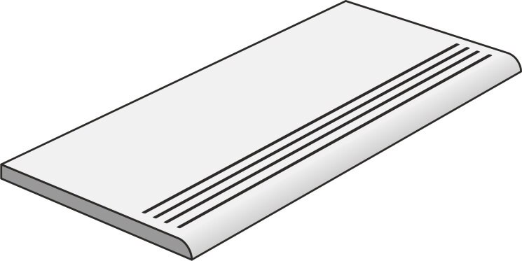 Сходинка 30,4x61 Le Leghe Step Platino R ,0 - Le Leghe з колекції Le Leghe Tuscania