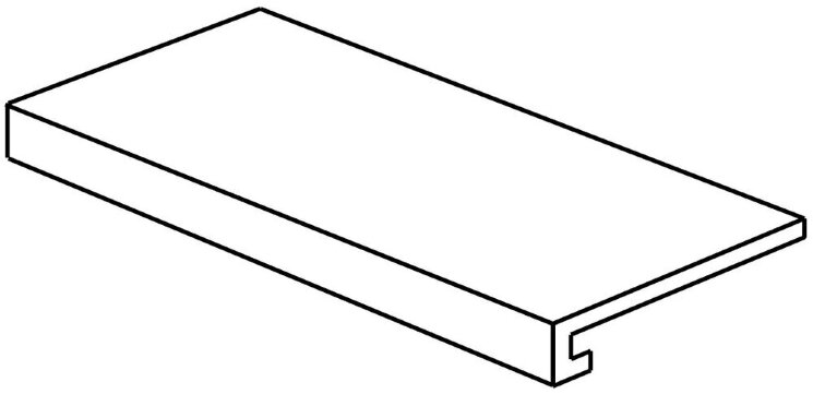 Сходинка (30x60) Traces Mahogany gradone a costa retta polished - Traces з колекції Traces Unicom Starker