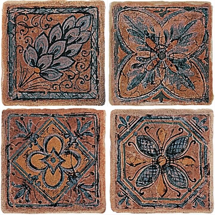 Вставка Toz. Antico Misto Bruciato 15x15 Monterrey Novabell з колекції Monterrey Novabell