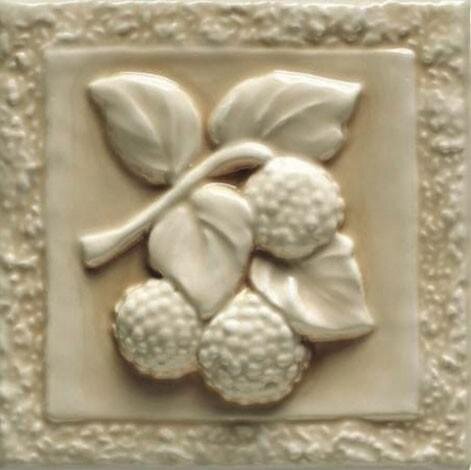 Декор Blackberry Gelsomino 13x13 Essenze Ceramiche Grazia з колекції Essenze Ceramiche Grazia