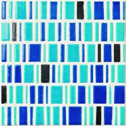 Мозаїка (30x30) 230805 Lowmetalturguoise - Le Murrine