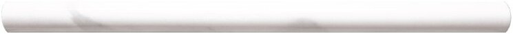 Бордюр Listello Bianco Brillo 2x30 Angelo Monopole з колекції Angelo Monopole