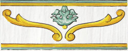 Cotto Mediterraneo Listello Vesuvio Verde Luc - 11.5x30 SLIS1195 Cotto Mediterraneo