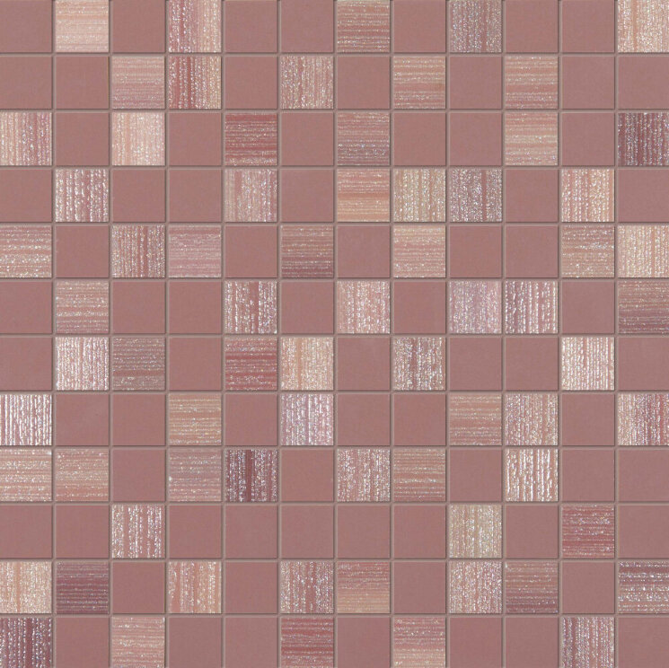 Мозаїка (30.5x30.5) FHMS Flavour Cherry Mosaico Shine Rt - Flavour з колекції Flavour Supergres