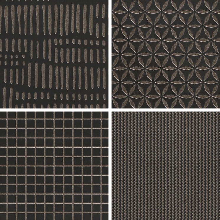 Плитка 20x20 Brune Texture Mix - Metallique - ME042 з колекції Metallique Kronos