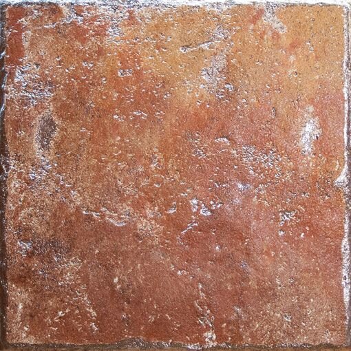 Плитка (15.5x15.5) METALIC RED з колекції Carcassone Absolut Keramika