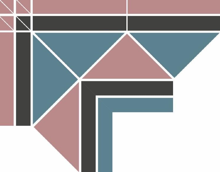 Спецелемент Henley 2 Corner 18.9x32.8 Borders Top Cer з колекції Borders TopCer