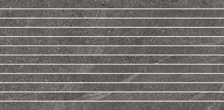 Мозаїка 2,3x60 Bacchette Su Rete Anthracite - Nordic Stone - 17145 - з колекції Nordic Stone Settecento