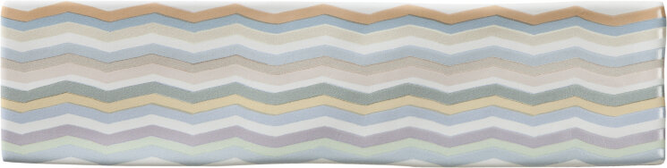 Плитка 7,5x30 Chalk Decor Zig-Zag Mix-Chalk з колекції Chalk Bestile