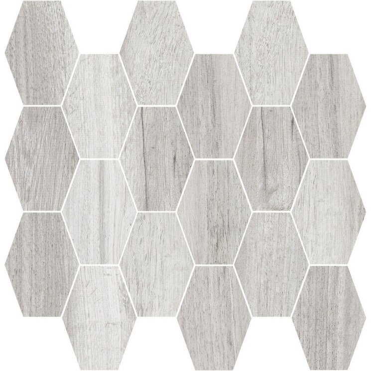 Мозаїка 30x30 Land Grigio. Mos. Esagona - Land - 4201343 з колекції Land Casabella
