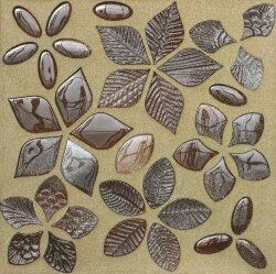 Мозаїка (30x30) FFM-M-MT Foglie Fantasia Marrone Tabacco Mosaico - Naturae Мозаїка (30x30) FFM-M-MT Foglie Fantasia Marrone Tabacco Mosaico - Naturae