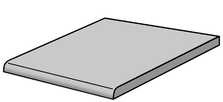 Сходинка (59.55x59.55) BETON WHITE LAP PELD-60 - Beton з колекції Beton Apavisa