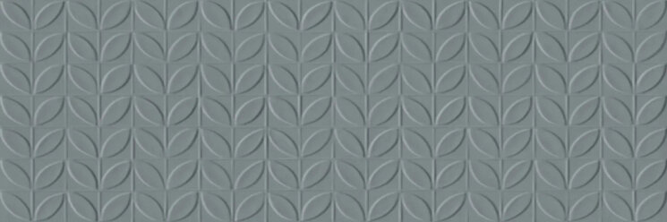 Плитка Vida Azzurro Str 3 D Foglia Rt - 30x90 RA6R Vida з колекції Vida Ragno