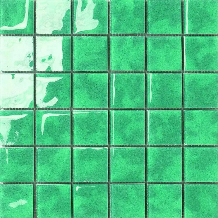Мозаїка (28.6x28.6) 100407 Verdemarea 4.5x4.5surete(Foglio) - Musiva з колекції Musiva Settecento