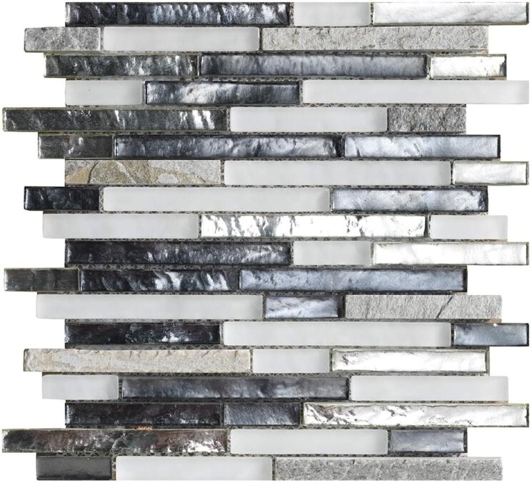 Мозаїка Treasures Mist Shannan Strip 29.8x30.6 Mosaics LAntic Colonial з колекції Mosaics LAntic Colonial
