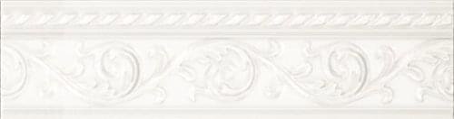 Бордюр Moldura Yara Blanco 4x15 Caprichosa Carmen з колекції Caprichosa Carmen