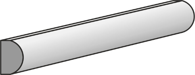 Бордюр (2x20) 23896 Torello fragments anthracite Eq-20 - Fragments з колекції Fragments Equipe