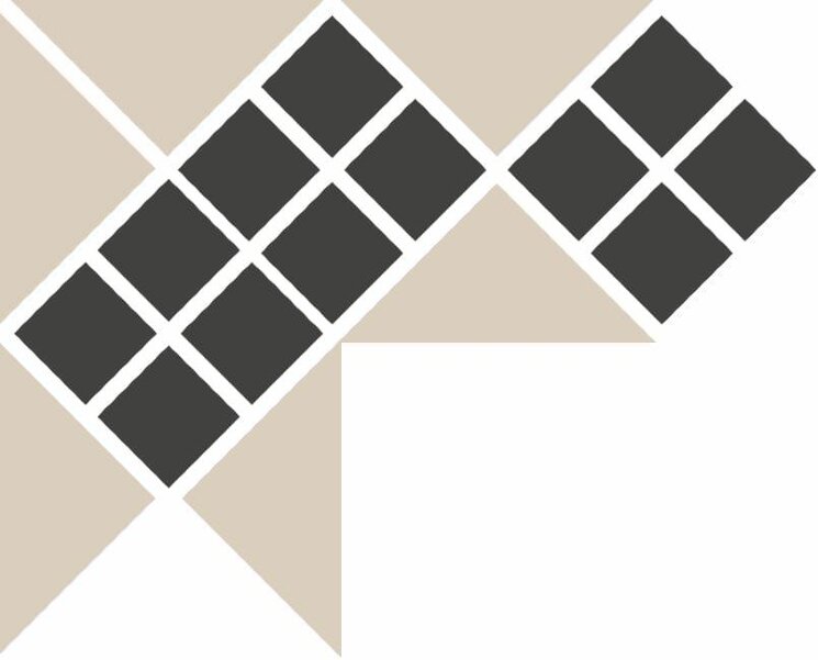 Спецелемент Lisbon Corner 19.1x19.1 Borders Top Cer з колекції Borders TopCer