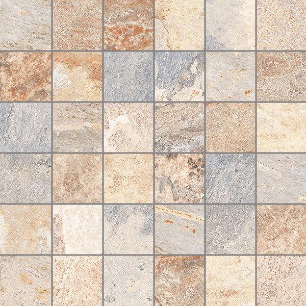 Мозаїка 30x30 Ochre Mosaico - Slaty - N465 з колекції Slaty Astor Мозаїка 30x30 Ochre Mosaico - Slaty - N465 з колекції Slaty Astor