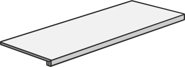 Сходинка 330x1200 Wt Sbia Gcr Nat - Woodtouch - E0N6 з колекції Woodtouch Ergon