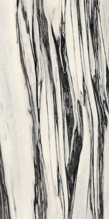Плитка 120x240 B&Wfall High - Glo6 Mm Ret - B&W_Marble - 765548 з колекції B&W_Marble Floor Gres