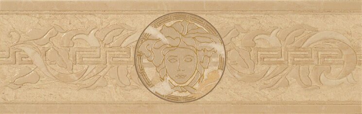 Декор (15.3x50) 17266 Fas. Medusa Oro - Venere з колекції Venere Versace