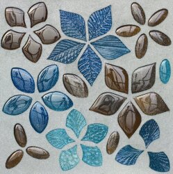 Мозаїка (30x30) FFM-SM-AR Foglie Fantasia Aurora Mosaico - Naturae Мозаїка (30x30) FFM-SM-AR Foglie Fantasia Aurora Mosaico - Naturae