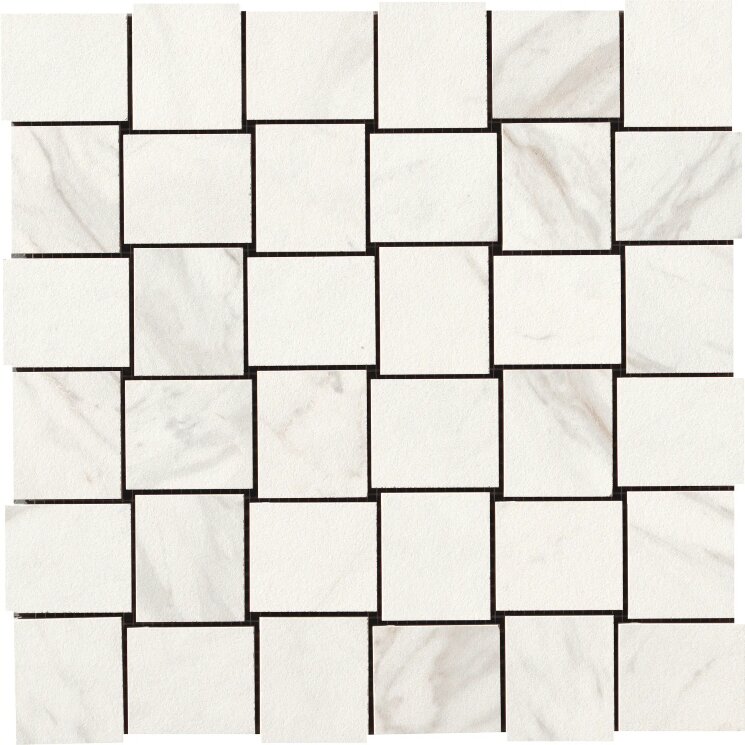 Мозаїка 30x30 1005525 Mos.Intr.Calacat Ret Isla Tiles Selezione Marmi з колекції Selezione Marmi Isla Tiles