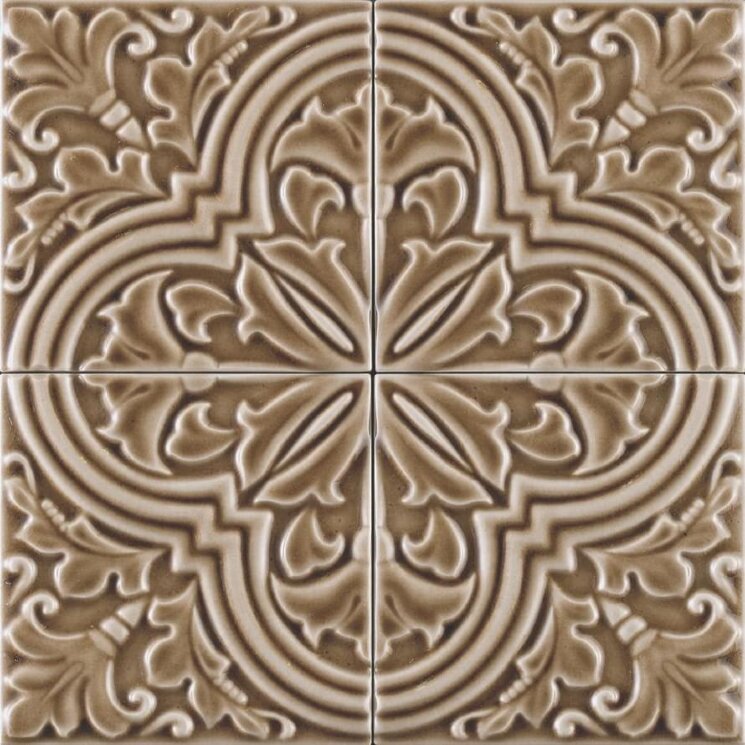 Декор Algarve Topazio Craquele 13x13 Formelle Ceramiche Grazia з колекції Formelle Ceramiche Grazia