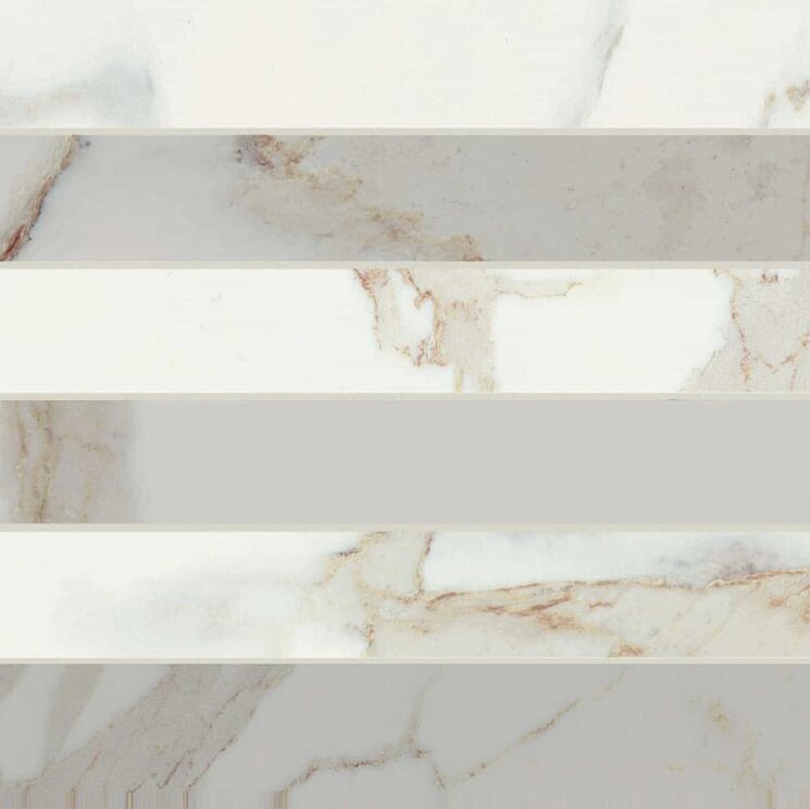Мозаїка Pure Mosaico 3D Naturale 5x30 30x30 Antique Marble Cerim з колекції Antique Marble Cerim