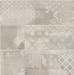 Декор (20x20) 023X8RB Dec. Patchwork P. Grey Rel - Gesso