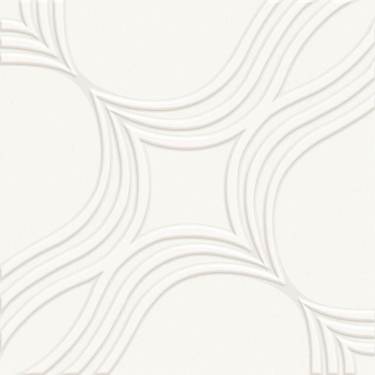 Плитка 60x60 Touch#03 White On White - Touch - 140709 з колекції Touch Unica