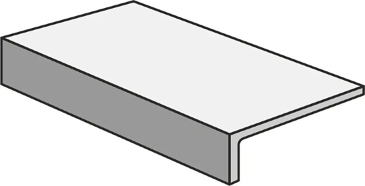 L-елемент 20x40 M17N Rocking White Strut.Elem.L Marazzi Rocking з колекції Rocking Marazzi