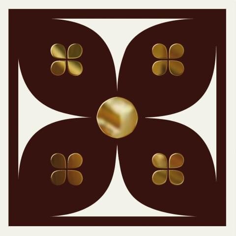 Декор A 15x15 Etna Gold Monopole з колекції Etna Gold Monopole